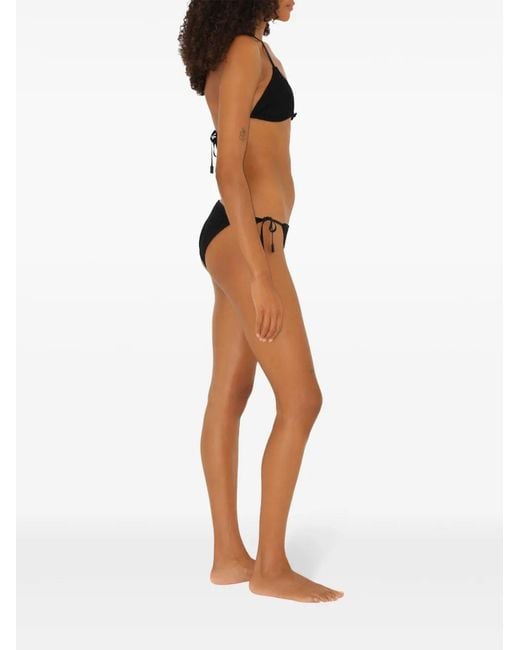 Burberry Black Triangle Bikini Top