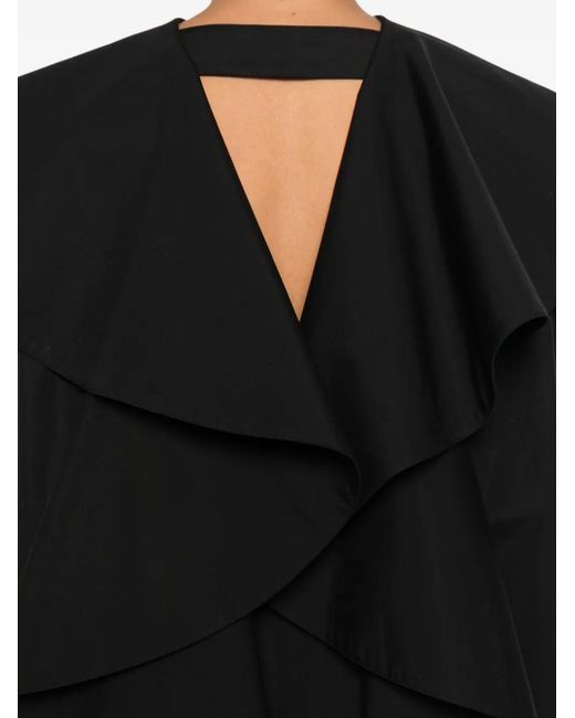 Viktor & Rolf Black Cotton Shirt Dress