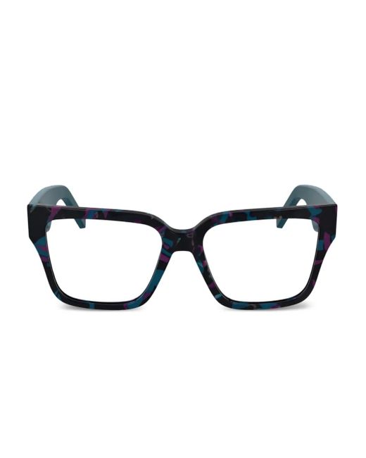 Karl Lagerfeld ロゴ 眼鏡フレーム Brown