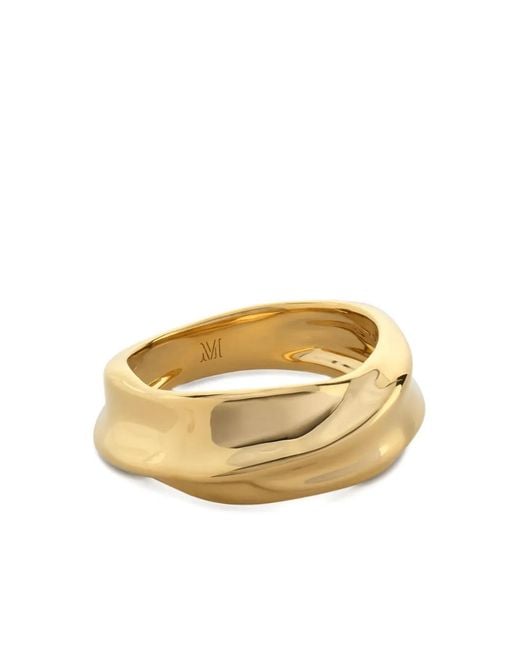 Monica Vinader Metallic Nomade Stacking Ring