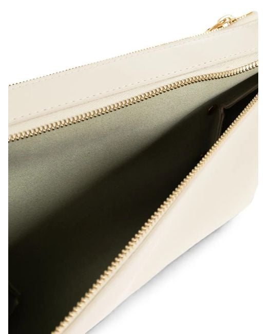Off-White c/o Virgil Abloh Natural Sandbag 404 Leather Shoulder Bag