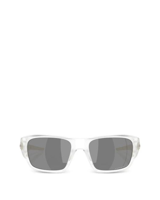 Oakley Gray Masseter Square-Frame Sunglasses for men