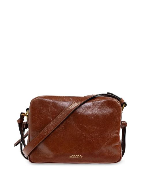 Isabel Marant Brown Wardy Camera Umhängetasche