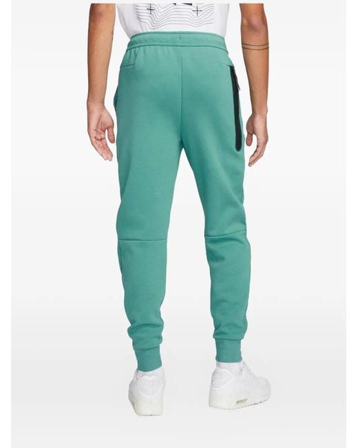 Nike Green Drawstring Track Pants for men