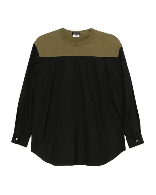 Comme des Garçons Black Cotton T-Shirt for men