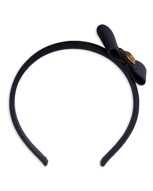 Bally リボン ヘアバンド Black