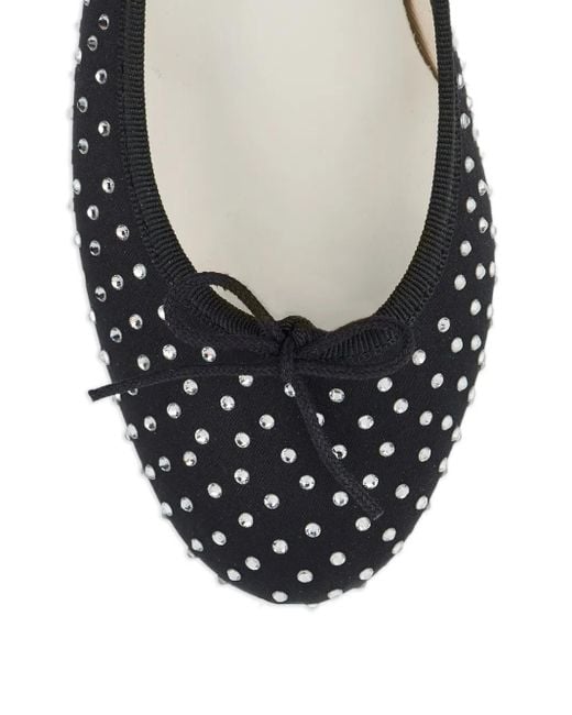 Ballerine High Cendrillon Con Decorazione di Repetto in Black