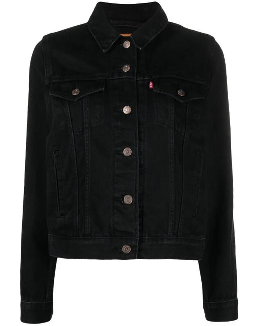Levi's Black Trucker Denim Jacket