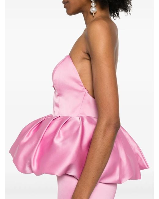The New Arrivals Ilkyaz Ozel Pink Lia Mini Dress