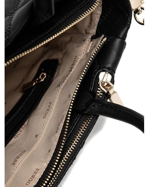 Guess Black Tote Bag mit Logo-Schriftzug