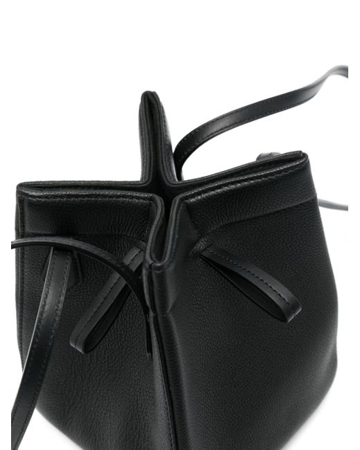 Fendi Black Small Origami Leather Bag