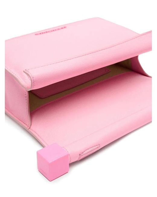 Bolso de mano Rond Carré Jacquemus de color Pink