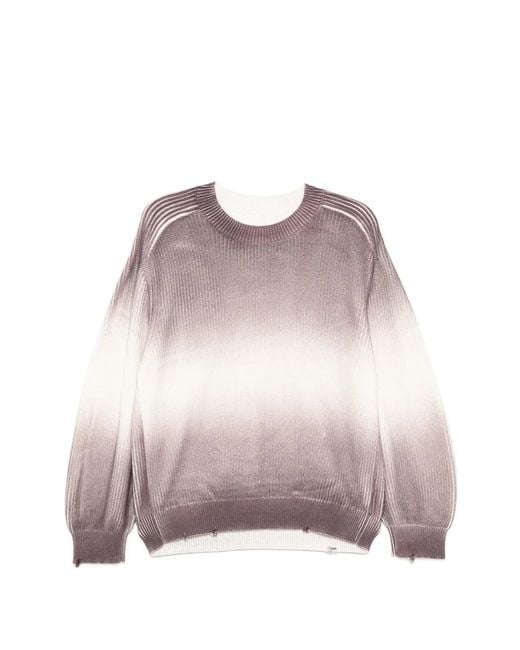 CROQUIS Pink Pull Rayé À Effet Dégradé for men
