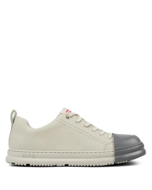 Camper White Junction Runner Leather Sneakers for men