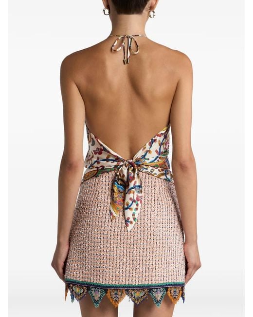 Etro White Printed Top