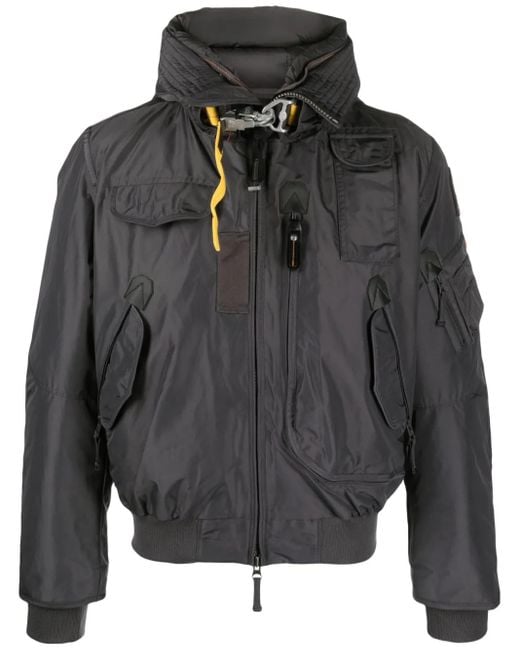 Parajumpers Gray Gobi Padded Hooded Jacket for men