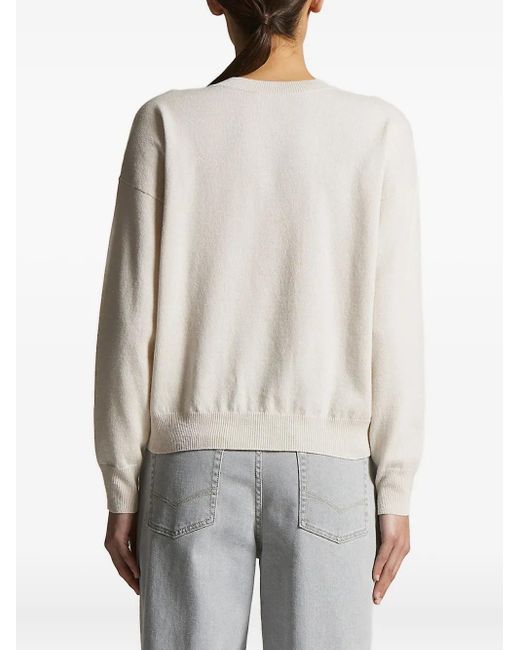 Peserico Vネック セーター White