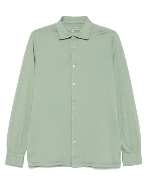 Fedeli Green Jersey Shirt for men