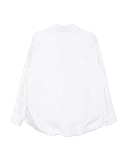 Tibi White Cotton Jacket