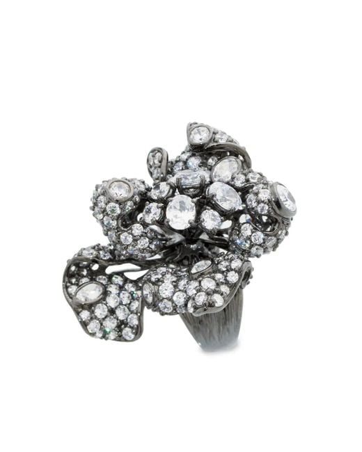 Anabela Chan White 18Kt Bloomingdale Diamond Ring