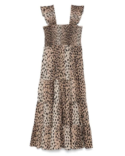 Rixo Natural Kendall Dress
