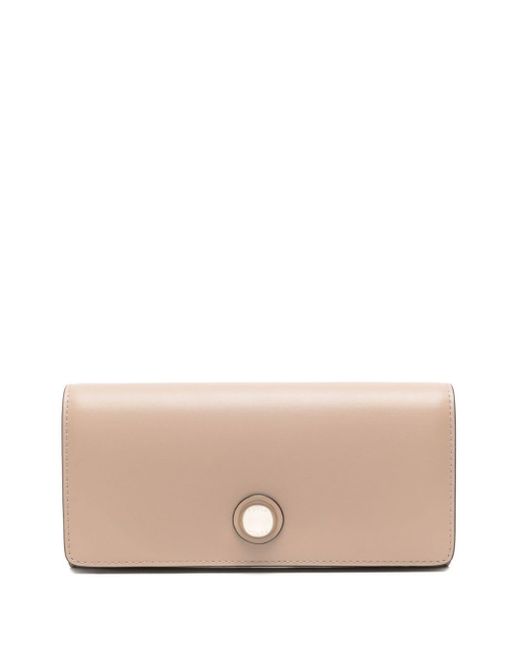 Furla Pink Sfera Continental Leather Wallet