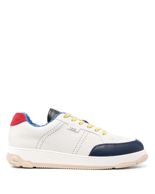 Gcds White Retrò Nami Low-Top Sneakers for men