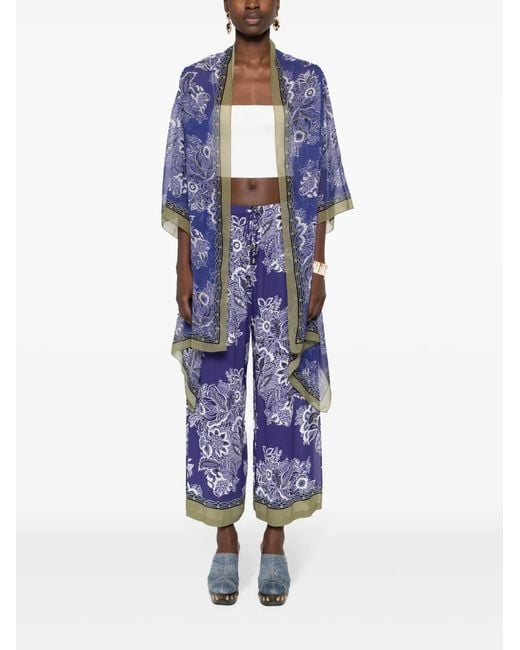 Etro Blue Pants