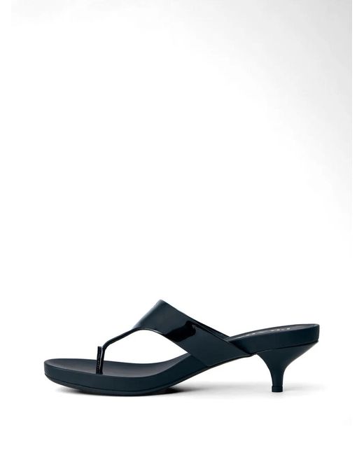 Prada White Open-Toe T-Strap Sandals