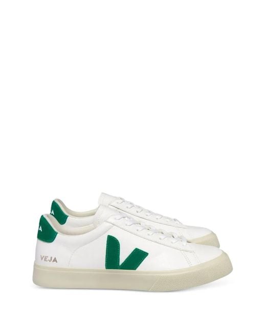 Veja Green Campo Chromefree Leather Sneakers