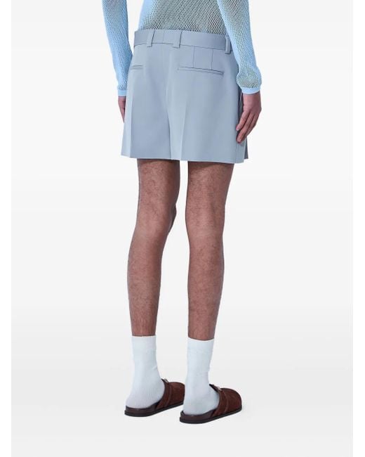 Gucci Shorts Mit Mittelhohem Bund in Blue für Herren