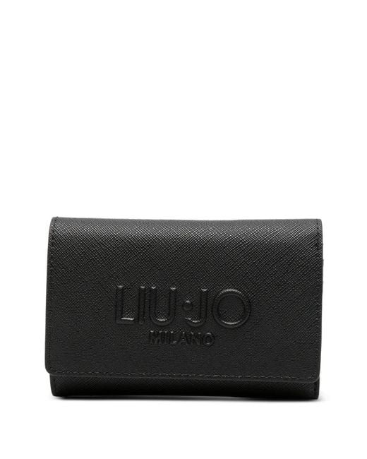 Liu Jo Black Logo Wallet