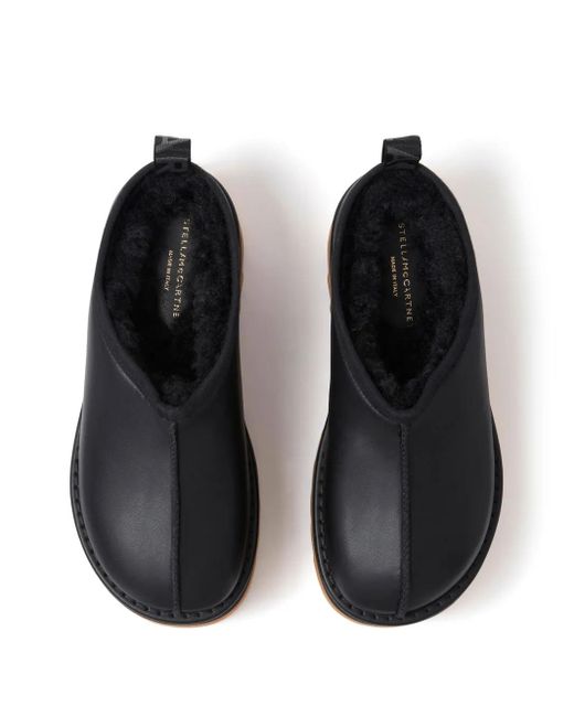 Stella McCartney Black Sneak-Elyse Platform Mules