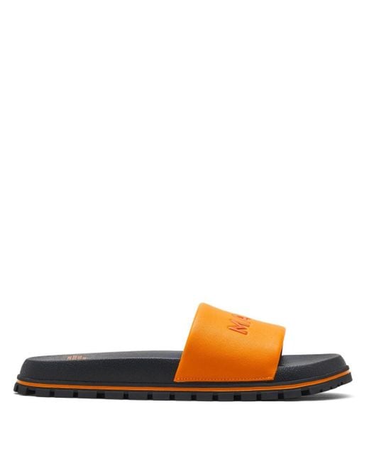 Sandali slides The Leather di Marc Jacobs in Black