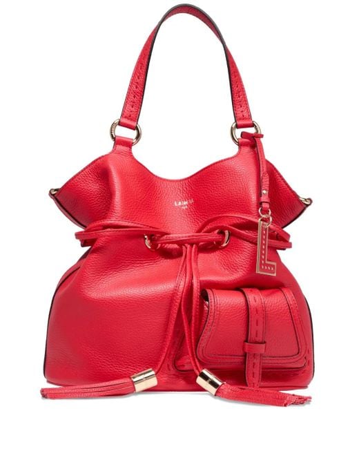 Lancel Red Premier Flirt Beuteltasche