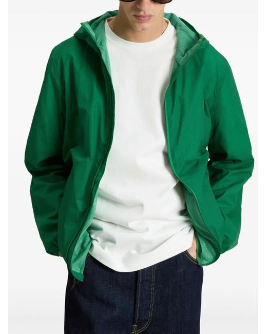 Chaqueta Ligera Con Capucha Woolrich de hombre de color Green
