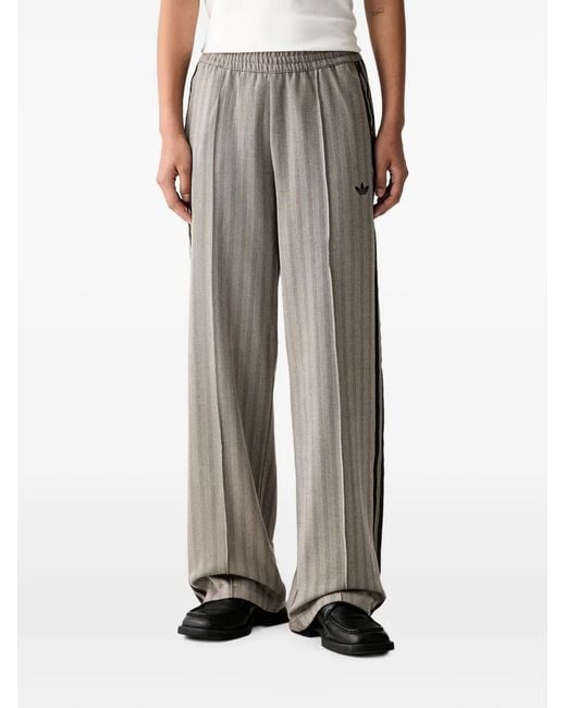 Adidas Gray Track Pants Og Tweed