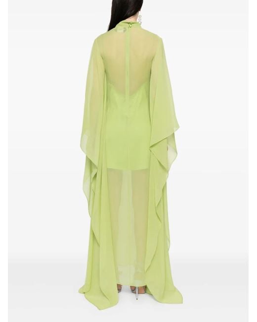 ‎Taller Marmo Yellow Lanzarote Kaftan Dress