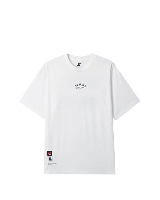 Izzue White Graphic T-Shirt for men