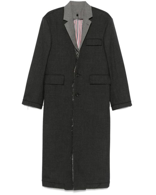 Thom Browne Black Deconstructed Blazer for men