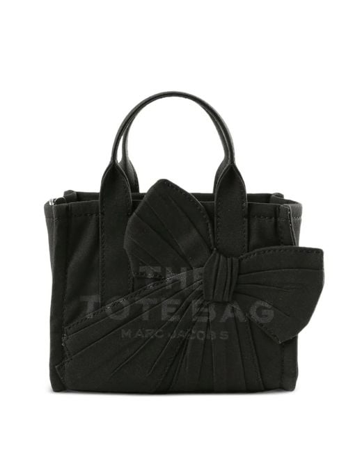 Marc Jacobs Black Bow-Detailed The Tote Bag