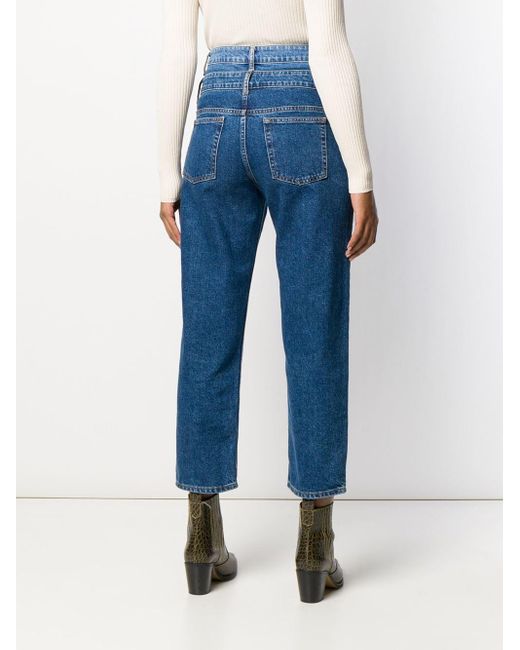 Vaqueros Kitty con cintura doble Sandro de Denim de color Azul | Lyst