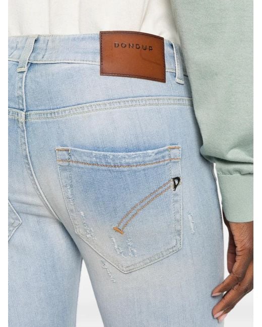 Dondup Blue Belt-Loops Jeans