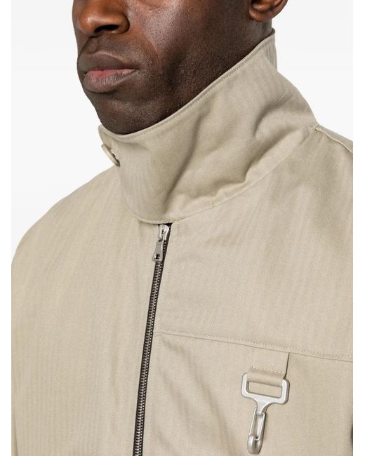 Reese Cooper Natural Herringbone Jacket for men