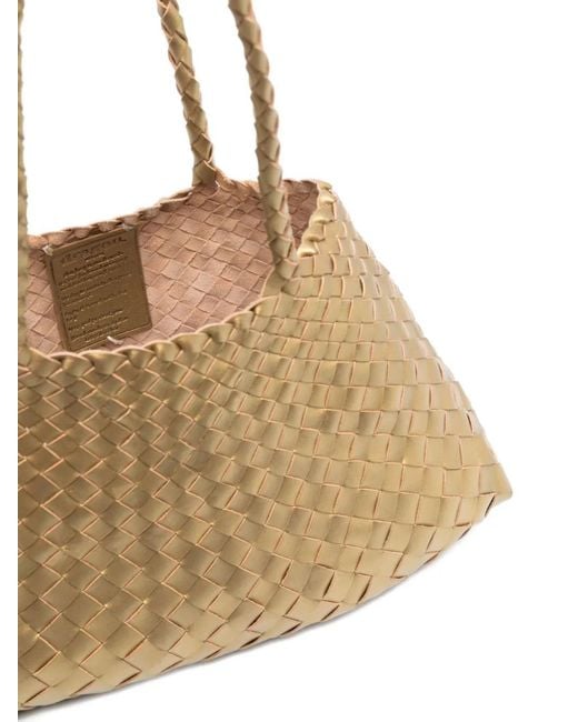Dragon Diffusion Natural Handtasche Mit Flechtmuster
