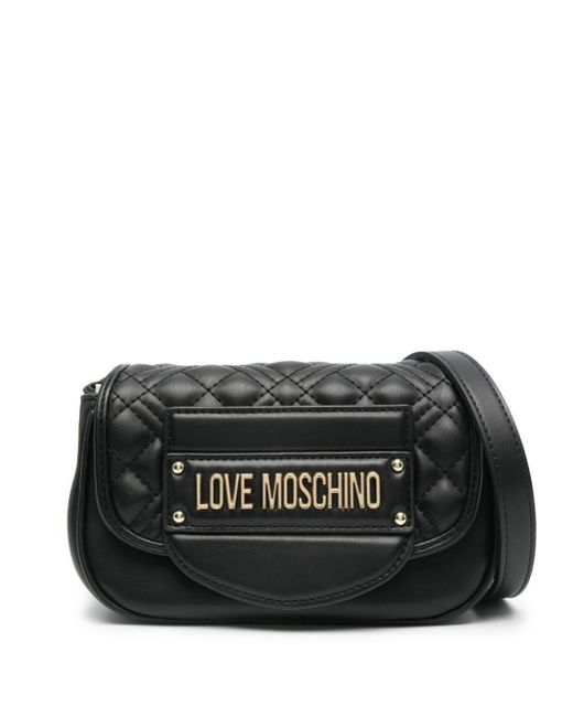 Love Moschino ロゴ ショルダーバッグ Black