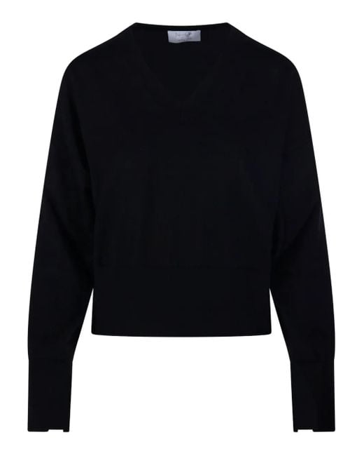 Pull À Col V Daniele Fiesoli en coloris Black