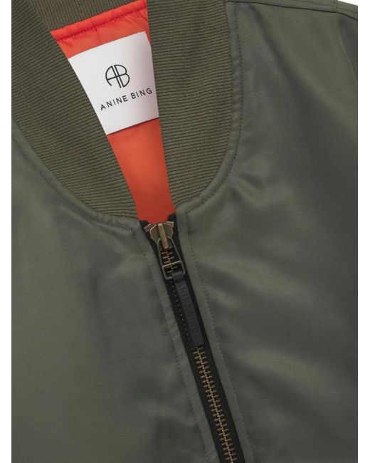 Anine Bing Green Leon Bomber