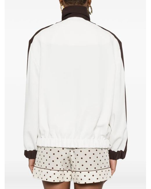 P.A.R.O.S.H. Black Contrast-Panel Jacket
