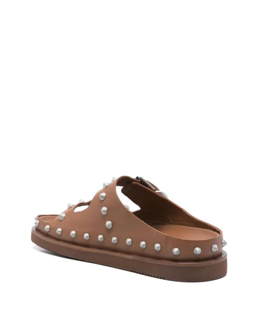 Ash Brown Urus Sandals